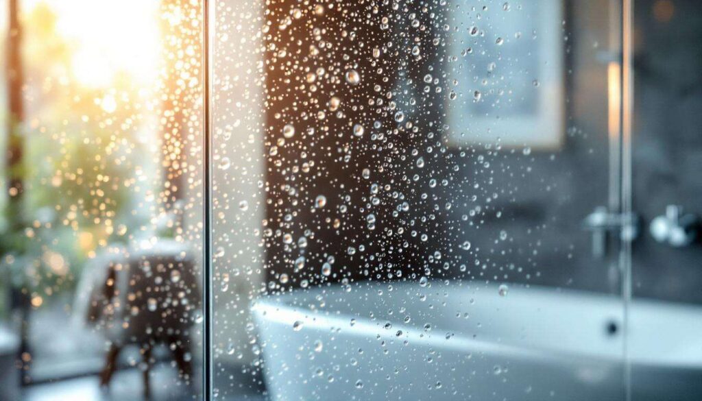 Versalo nella doccia invece dell'anticalcare: il box torna trasparente in un istante