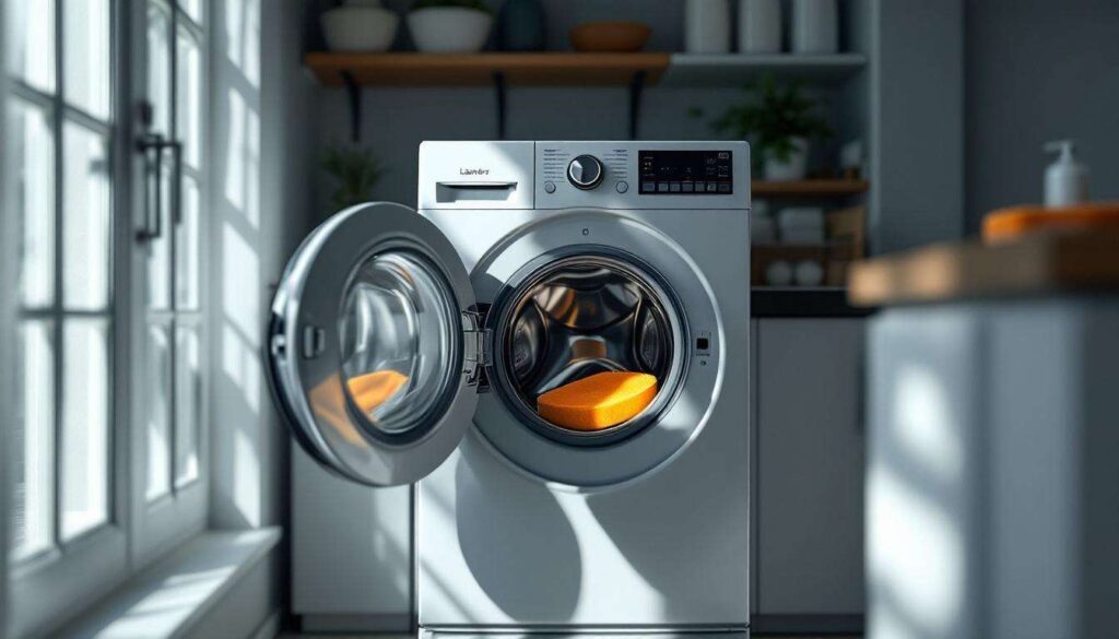 Mettere una spugna in lavatrice: ecco perché sempre più persone lo fanno