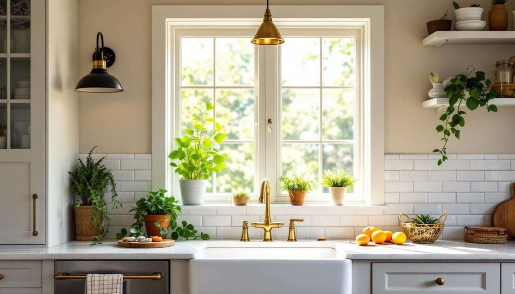 Un interior designer rivela perché i lavelli sotto finestra stanno tornando in voga