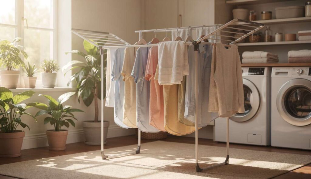 Come asciugare il bucato in casa senza umidità: il metodo corretto che pochi conoscono