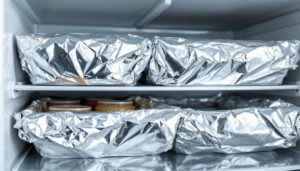 Alluminio nel congelatore: il trucco virale che riduce davvero la formazione di brina