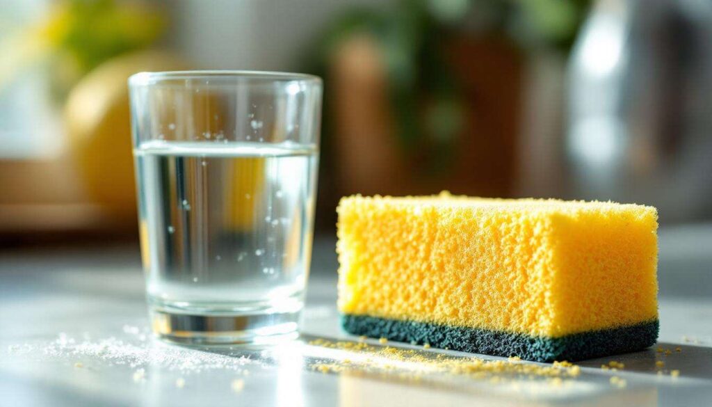 Microplastiche in casa: lo studio che rivela quante ne rilascia una spugna da cucina