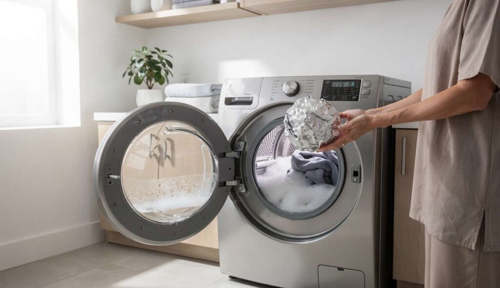 Il trucco della pallina di alluminio in lavatrice: funziona davvero? Cosa dicono gli esperti
