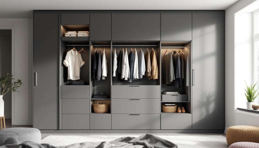 Quel vecchio armadio ingombrante rovina la camera: la nostra soluzione molto più moderna e pratica