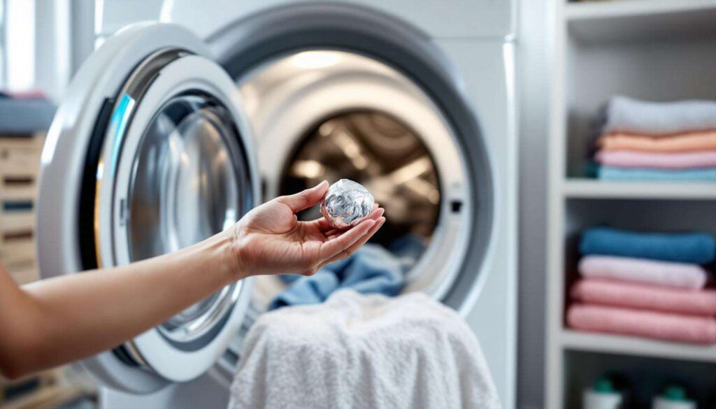 Il trucco della pallina di alluminio nell'asciugatrice: a cosa serve e perché funziona davvero
