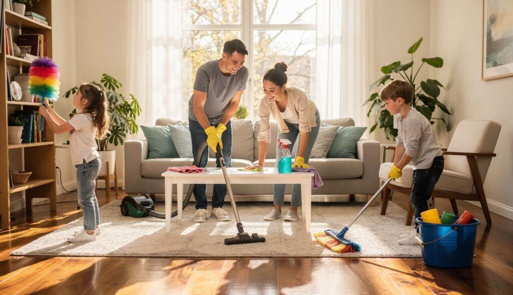 Grandi pulizie di primavera: le 7 attività che le famiglie dimenticano sempre