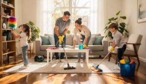 Grandi pulizie di primavera: le 7 attività che le famiglie dimenticano sempre