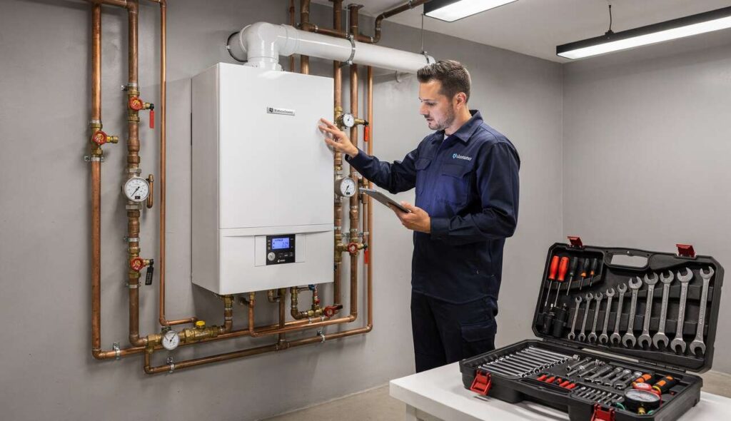 Caldaia a condensazione: perché i tecnici sconsigliano il fai da te per la manutenzione annuale